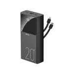 NOVANL PowerUp - 20.000 mAh Dual Kabel Power Bank