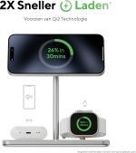 LINQ 3-in-1 Qi2 Wireless Charging Stand - Afbeelding 3