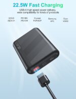 GREEN POWER YD-881 Black 10.000 mAh Powerbank - Afbeelding 6