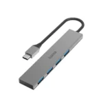 HAMA USB-C hub, 4 x USB-A 3.2